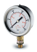 stainless steel glycerine filled gauge